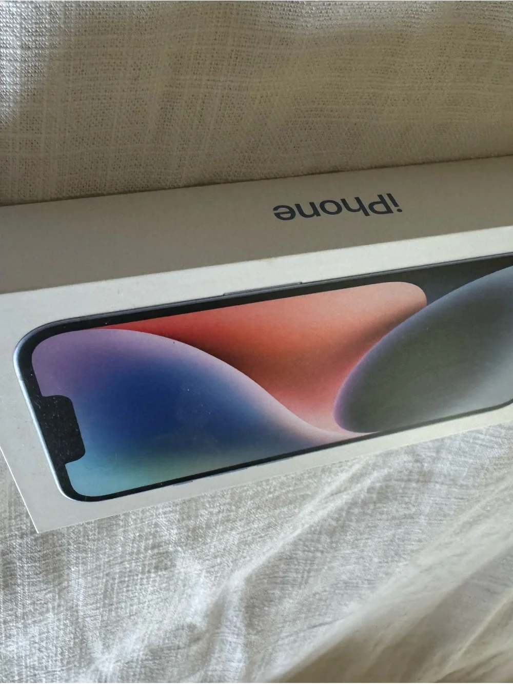 BOX ONLY iPhone 14, Blue, 128GB